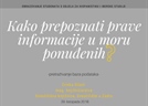 Kako prepoznati prave informacije u moru ponuđenih?